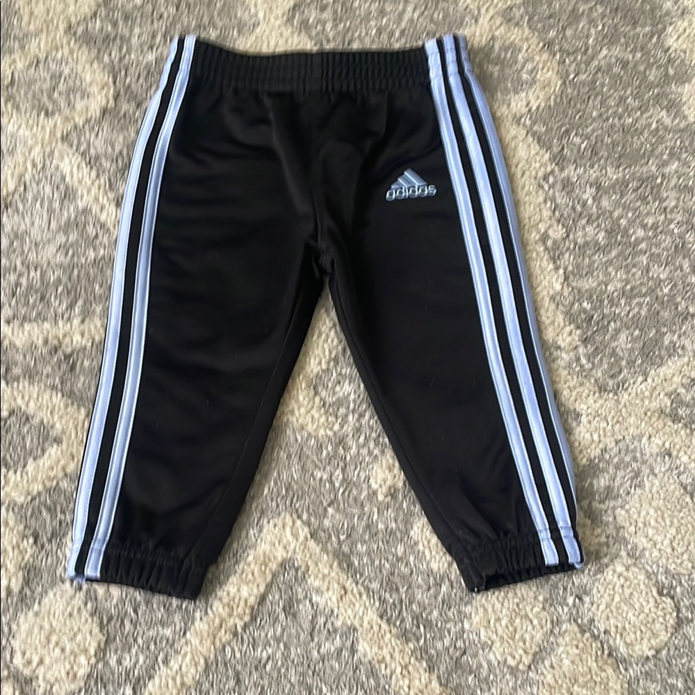 ❣️2 for $6 - Adidas Black and White Jogger Sweatpants